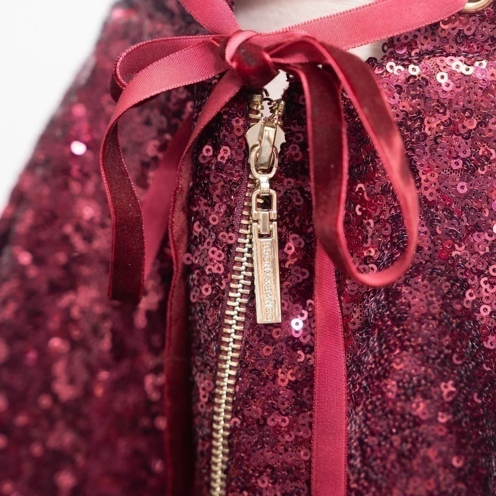 Bronx‎ and Banco Maraya Sequin Strapless Midi Dress